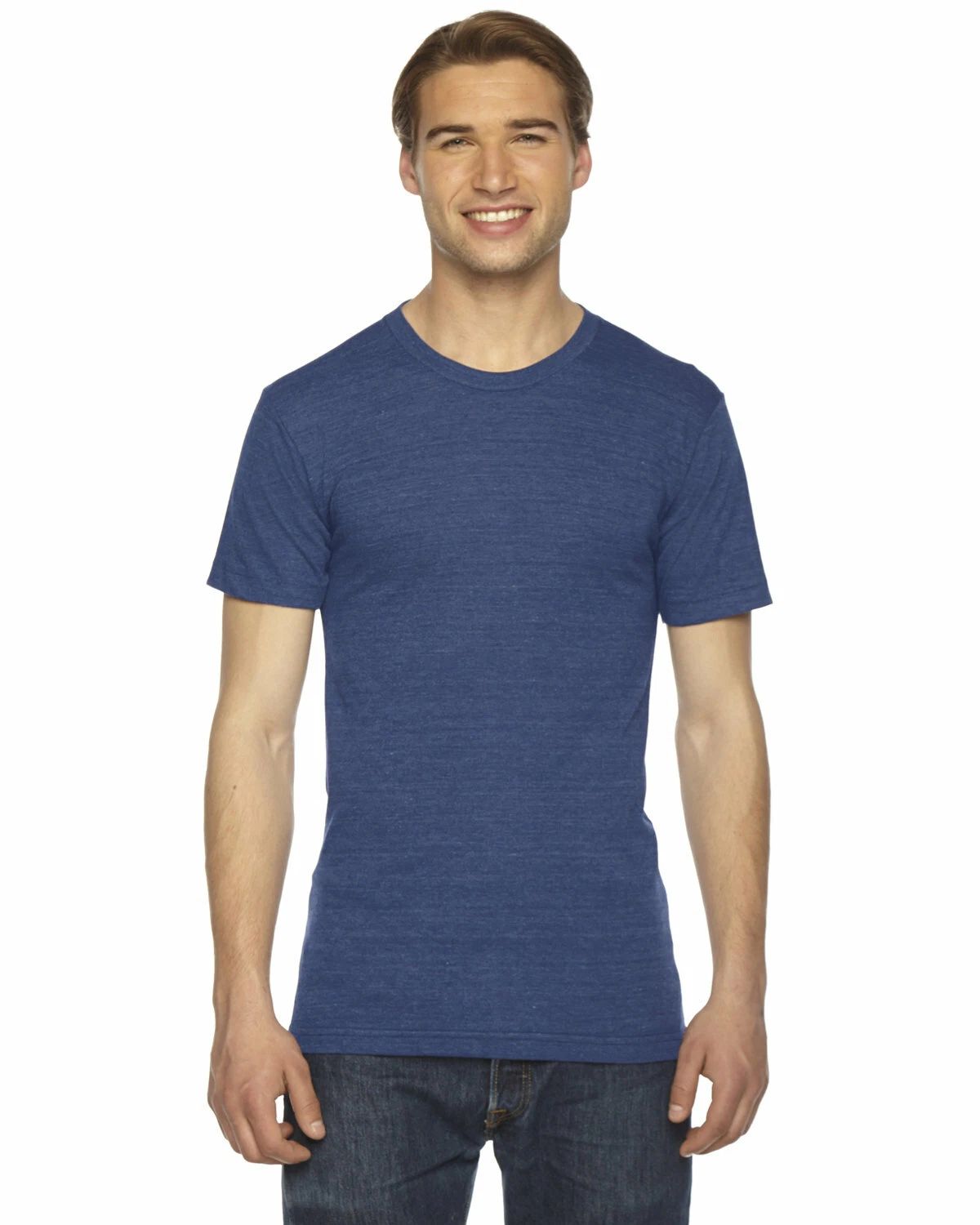 American Apparel Unisex Polyester/Cotton/Rayon Triblend Track T Shirt TR401