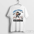 Classic Maxx Crosby Running Caricature Signature Raiders