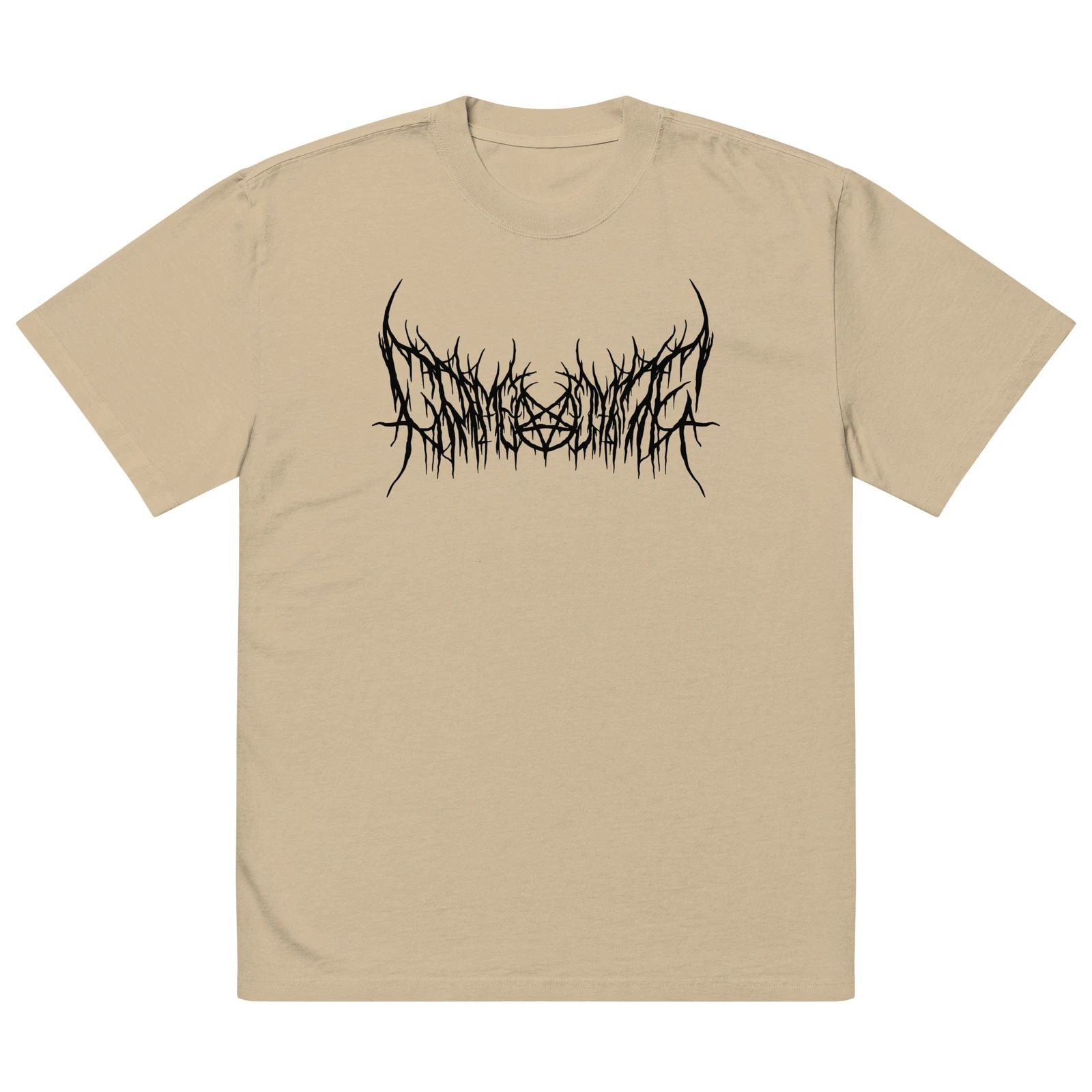 Crime Time Oversized faded t-shirt