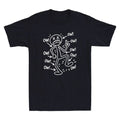 Ow Ow Ow Ow Ow Stick Character Funny Matchstick Middle Finger Meme Men's T-Shirt