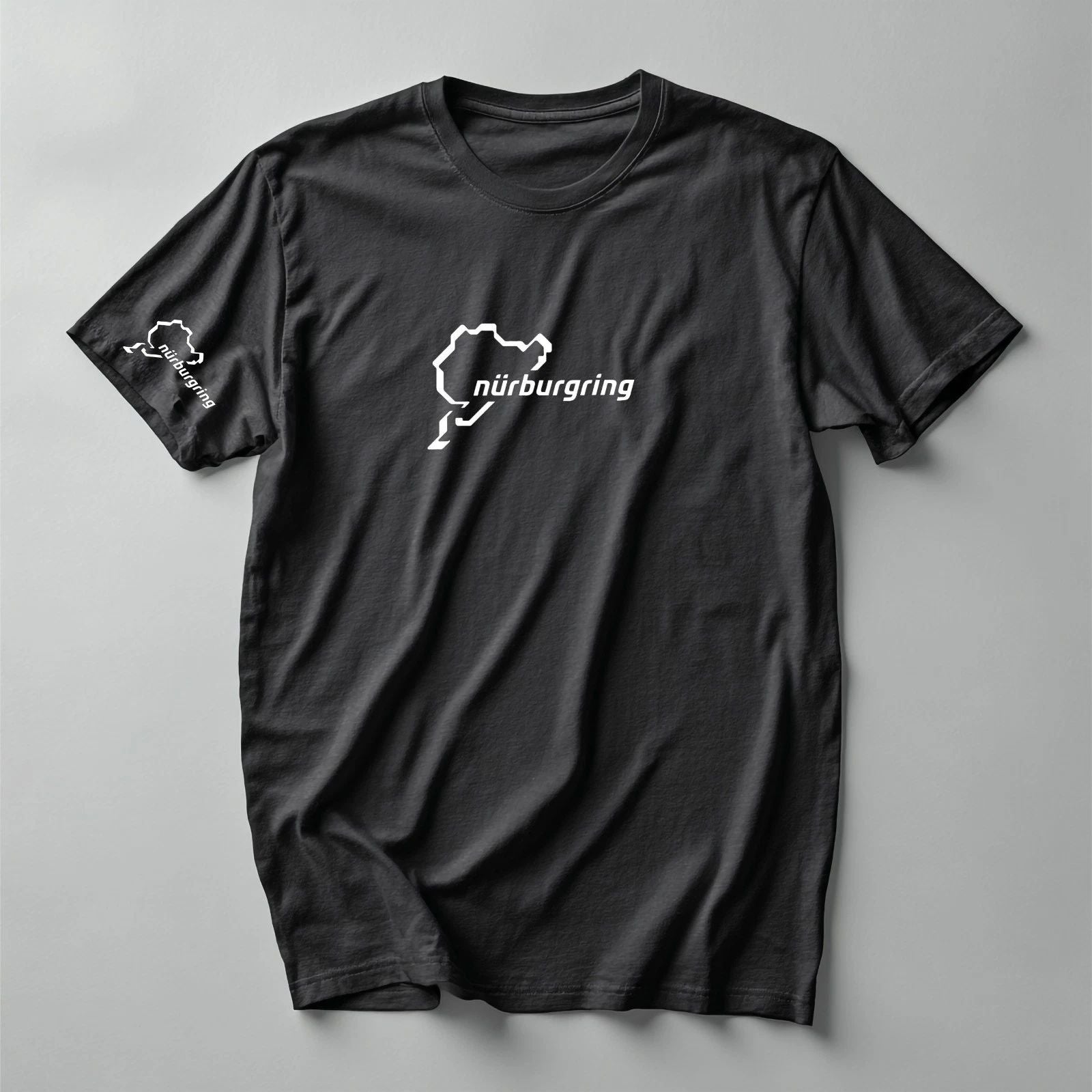Nurburgring Inspired Motorsport T Shirt – Biker Racing Track Car Culture Tee