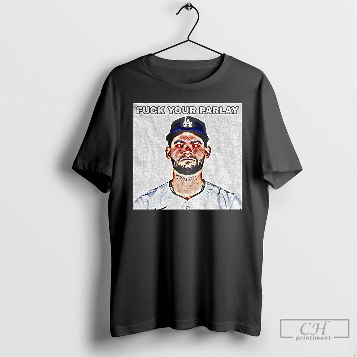 Premium Andy Pages Laser Eyes Los Angeles Dodgers Mlb Baseball Fuck Your Parlay 2025