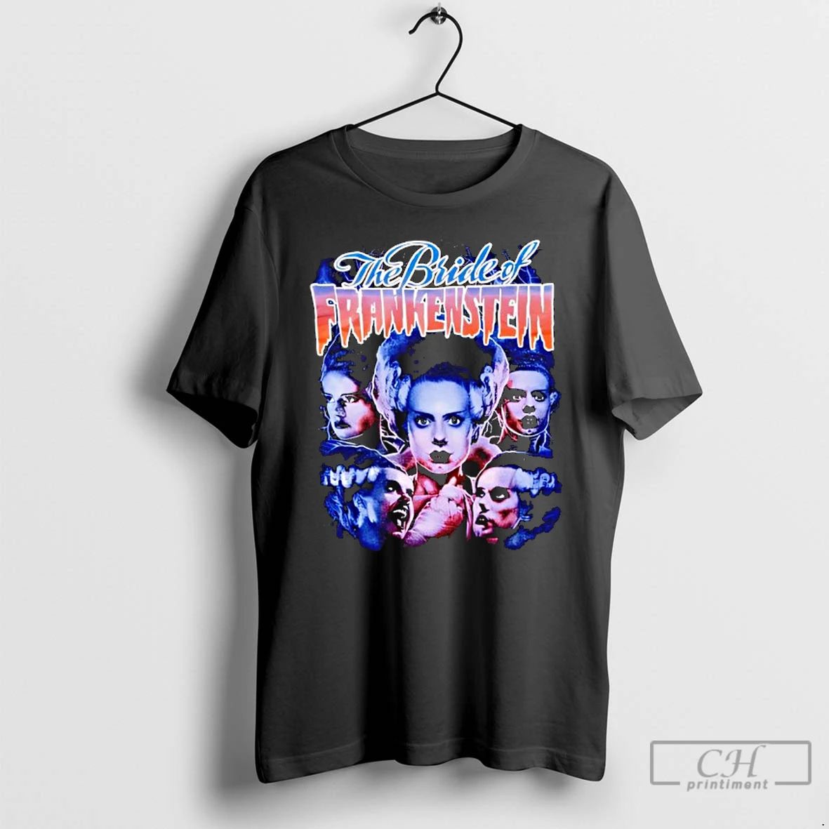 Classic Rock Rebel Universal Monsters The Bride Of Frankenstein T Shirts