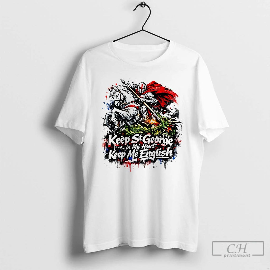 Classic St George Slaying Dragon Paint Effect