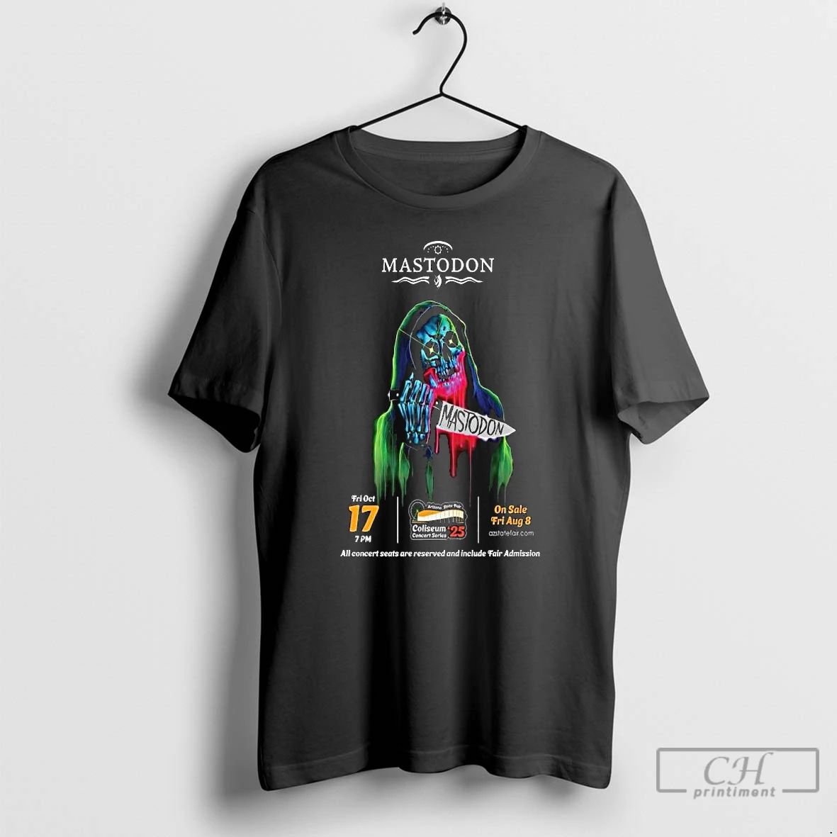 Classic Mastodon Tour The Arizona State Fairgrounds 2025 Long Sleve T Shirts
