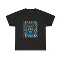 Fearless Lion Graphic Unisex T-Shirt - Motivational Tee, Gift for Lions Lovers