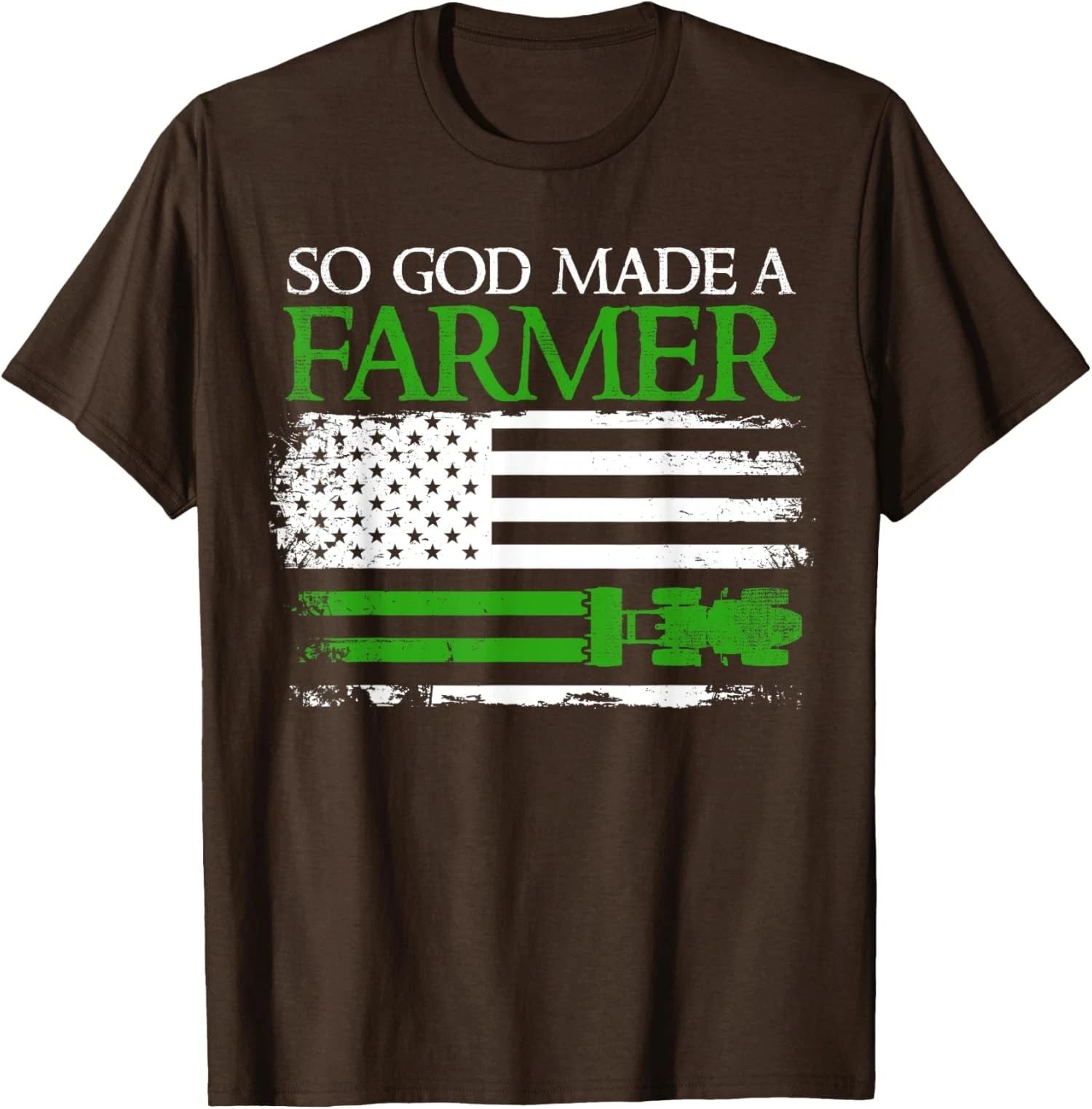 So God Made A Farmer, Farming Farmer Design Unisex T-Shirt