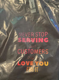 Gildan Black XL Motivational Heavy Cotton Short Sleeve T Shirt
