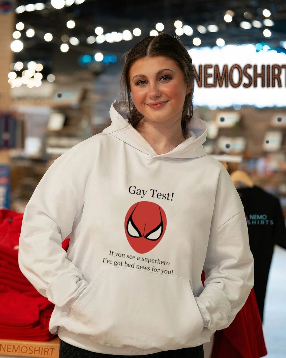 Gay Test Superhero If you see a Superhero I’ve got bad news for you shirt