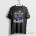 Premium Kentucky Wildcats Basketball God First Family Second Then Wildcats School Christian T Shirts