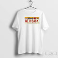 Premium Nebraska We R Back Eternal Optimism Questionable Results T Shirts