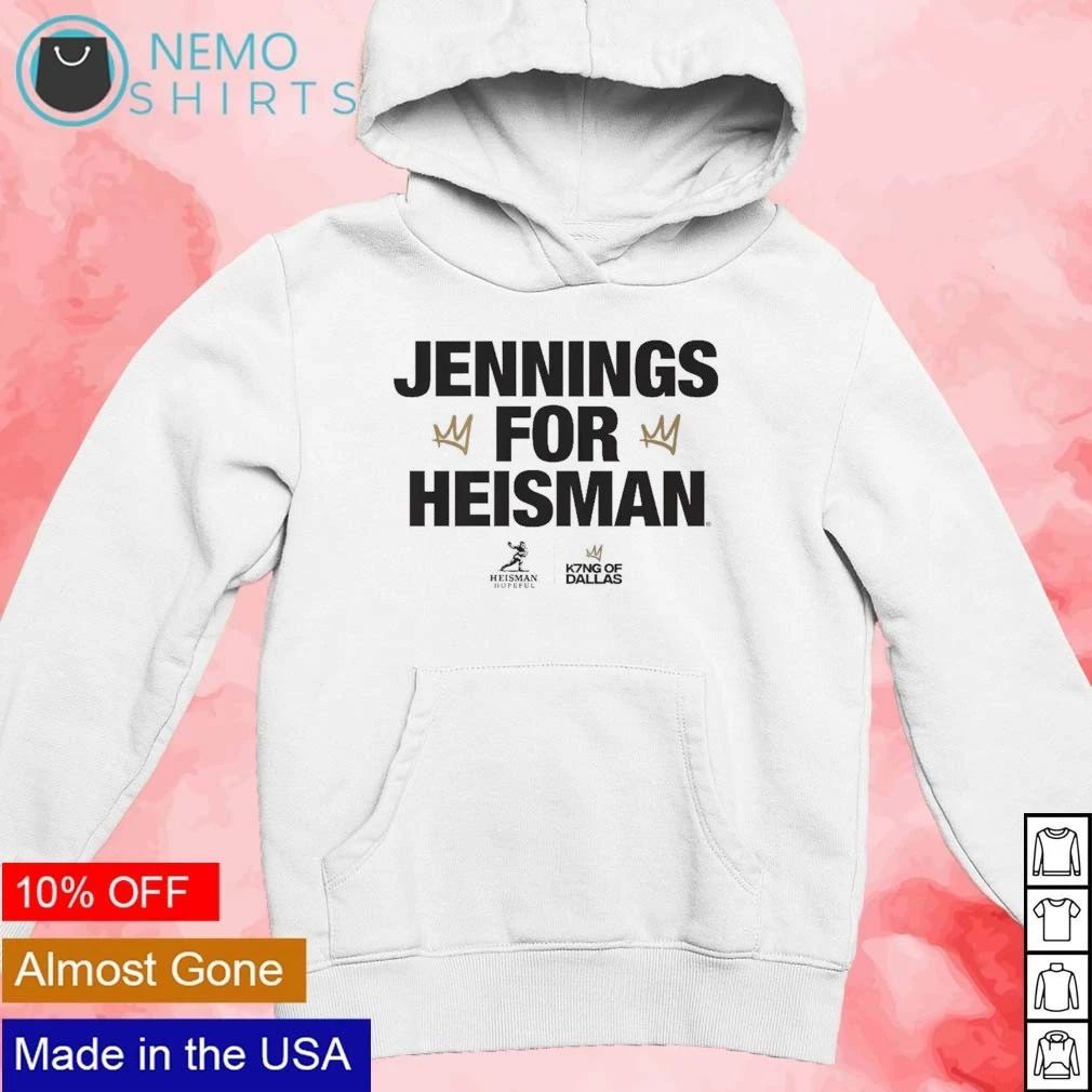 Kevin Jennings For Heisman SMU Mustangs shirt