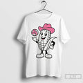 Classic Nebraska Huskers Pink Volleyball Mascot