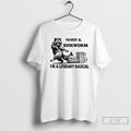 Premium Raccoon Im Not A Bookworm Im A Literary Rascal T Shirts