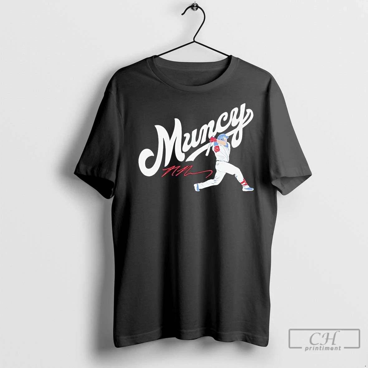 Classic Muncy La Max Muncy Los Angeles Dodgers Signature