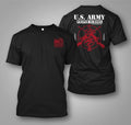 NEW Army Special Force Sniper School  -  Custom Men's Back and front T-Shirt Tee
