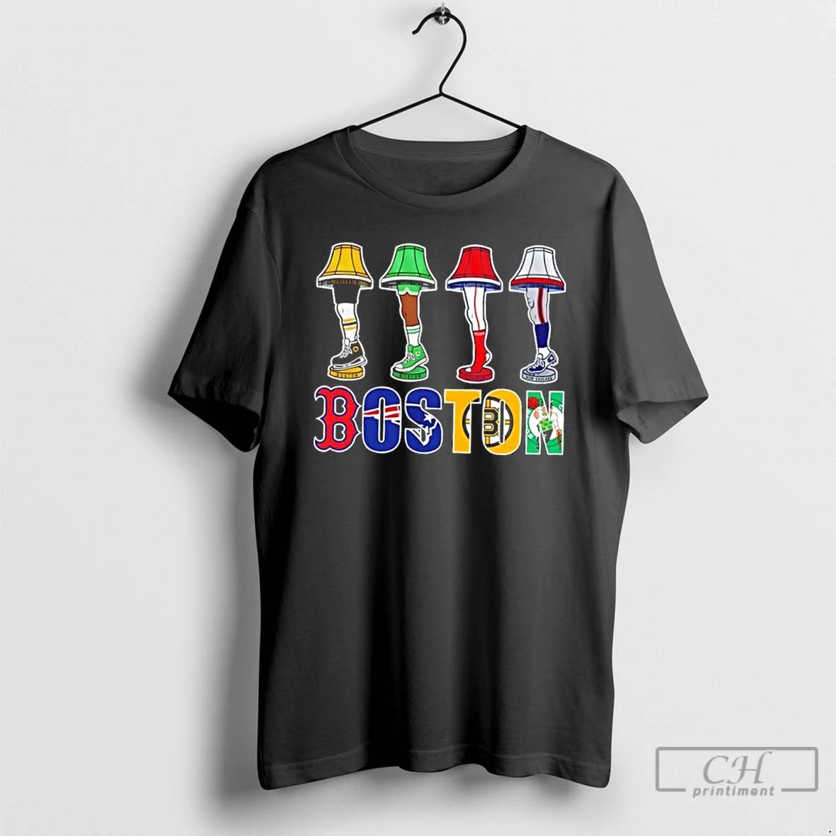 Premium Boston Sports Holiday Leg Lamp T Shirts