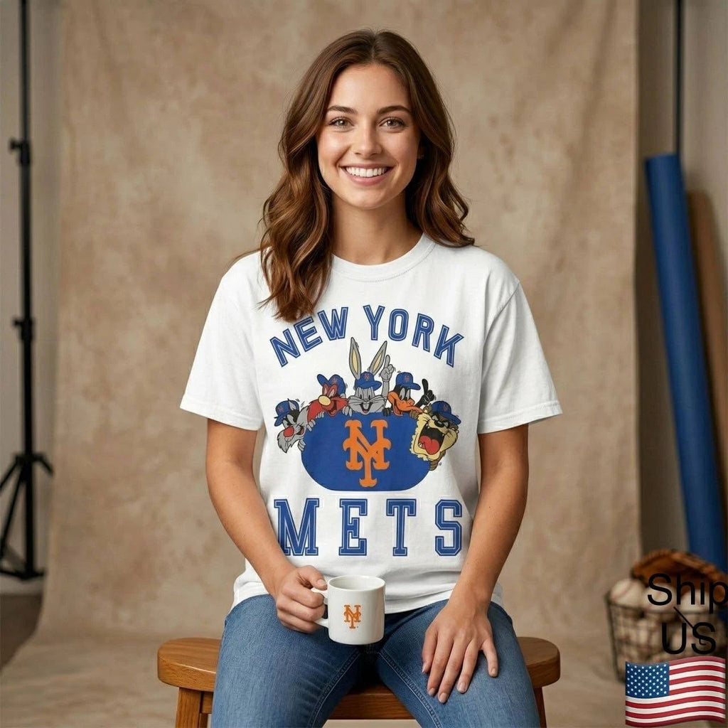 Comfort Colors New York Baseball Bugs Bunny Retro Shirt