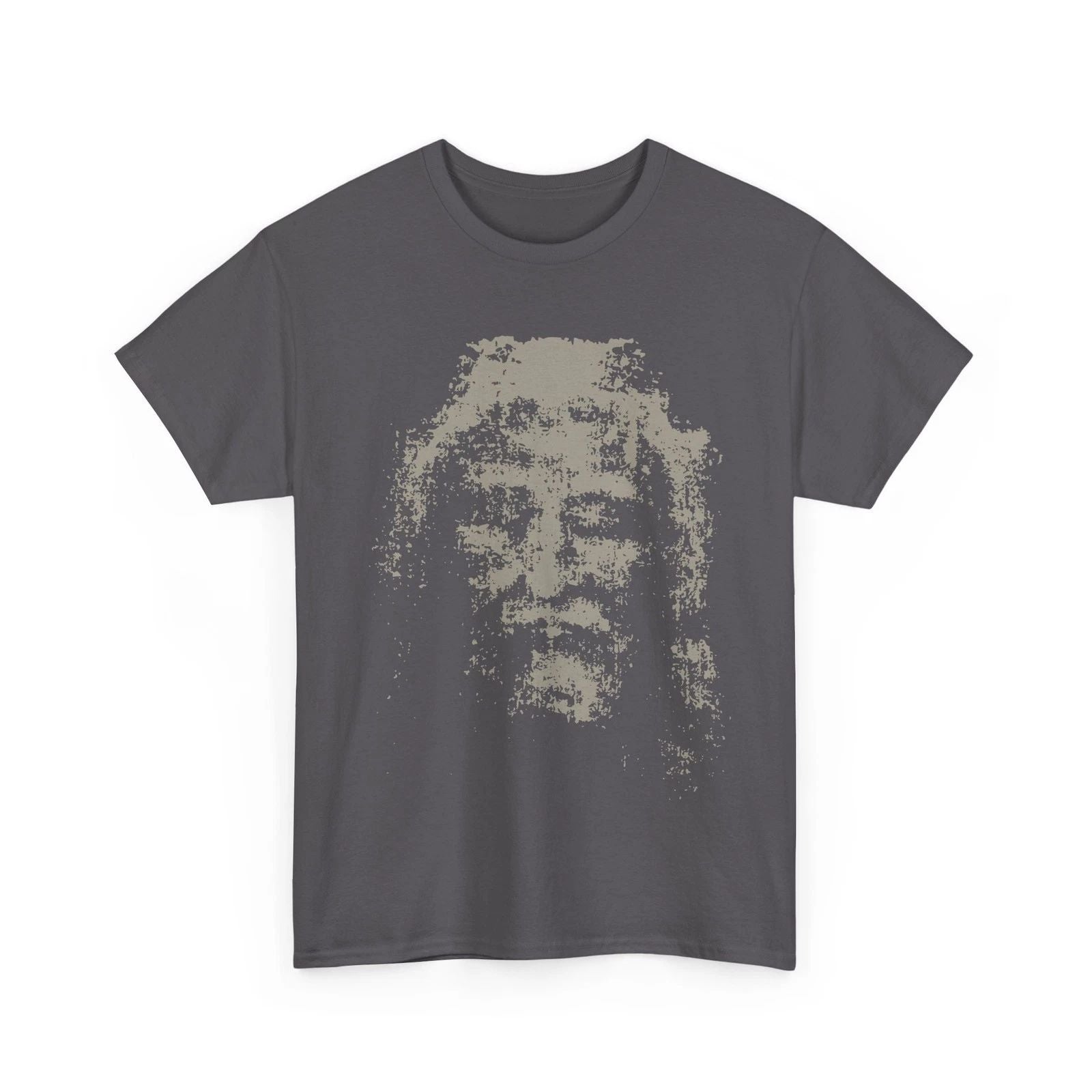 Shroud of Turin Jesus Christ Face Christian Faith Unisex Cotton T-Shirt