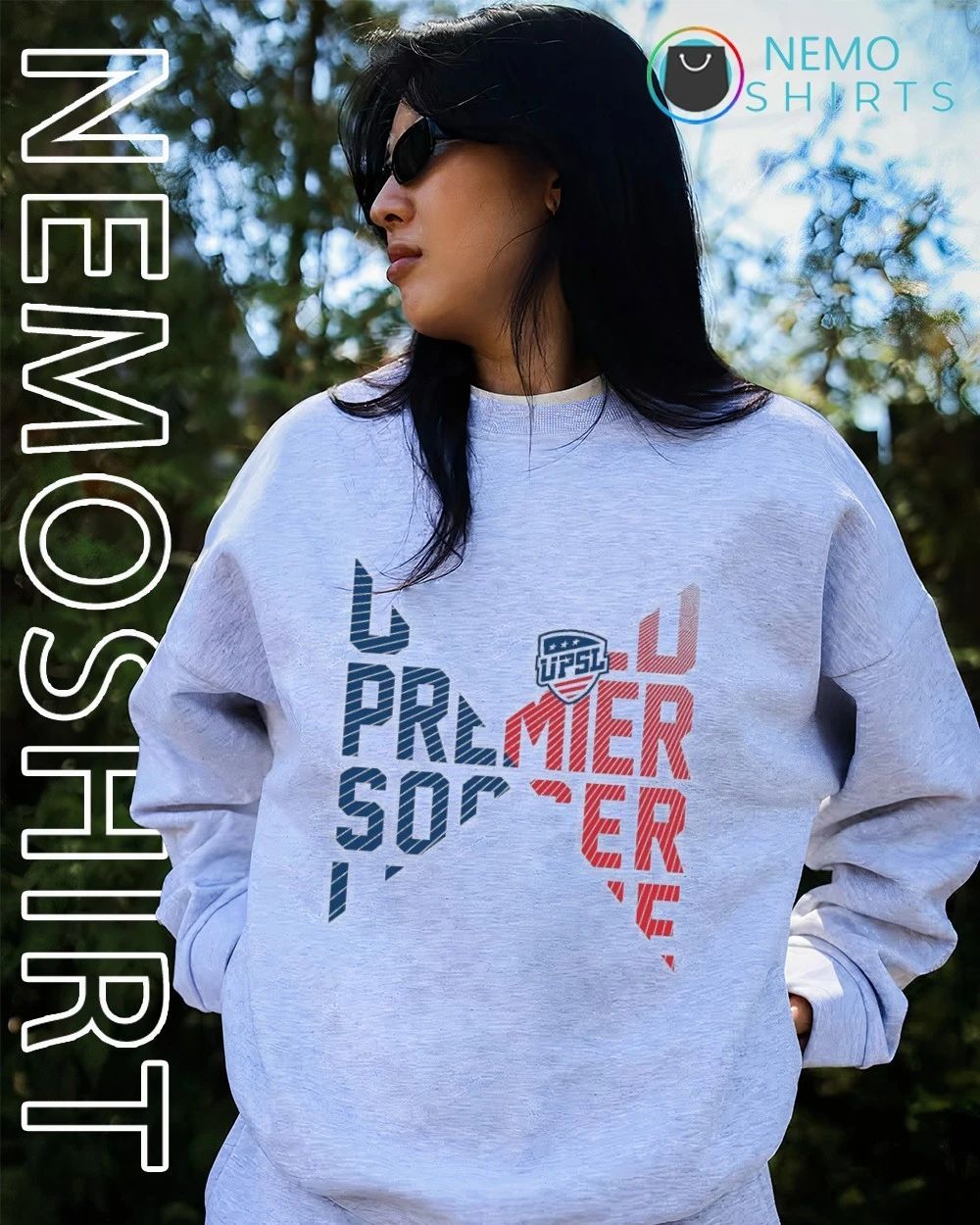 United Premier Soccer League UPSL Matrix Logo shirt