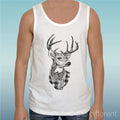 Canotta T-Shirt " Deer " Gift Idea Road To Happiness