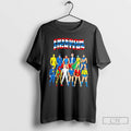 Classic Freedom Fighters 1985 Cartoon Vintage T Shirts