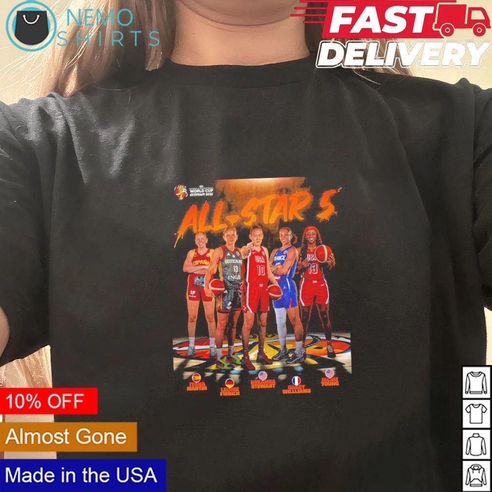 FIBA Women’s Basketball World Cup 2026 All-Star 5 shirt