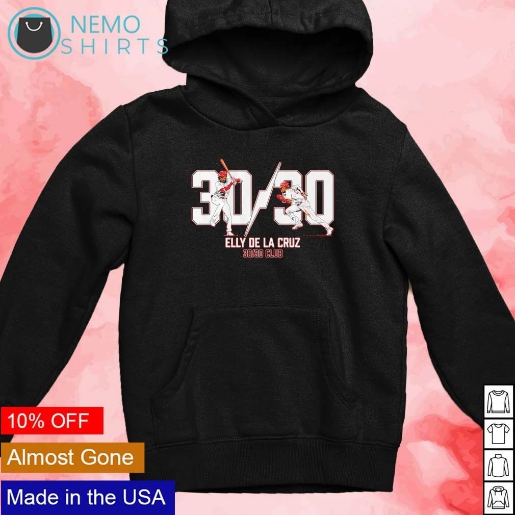 Elly De La Cruz 30 30 Club Cincinnati Reds shirt