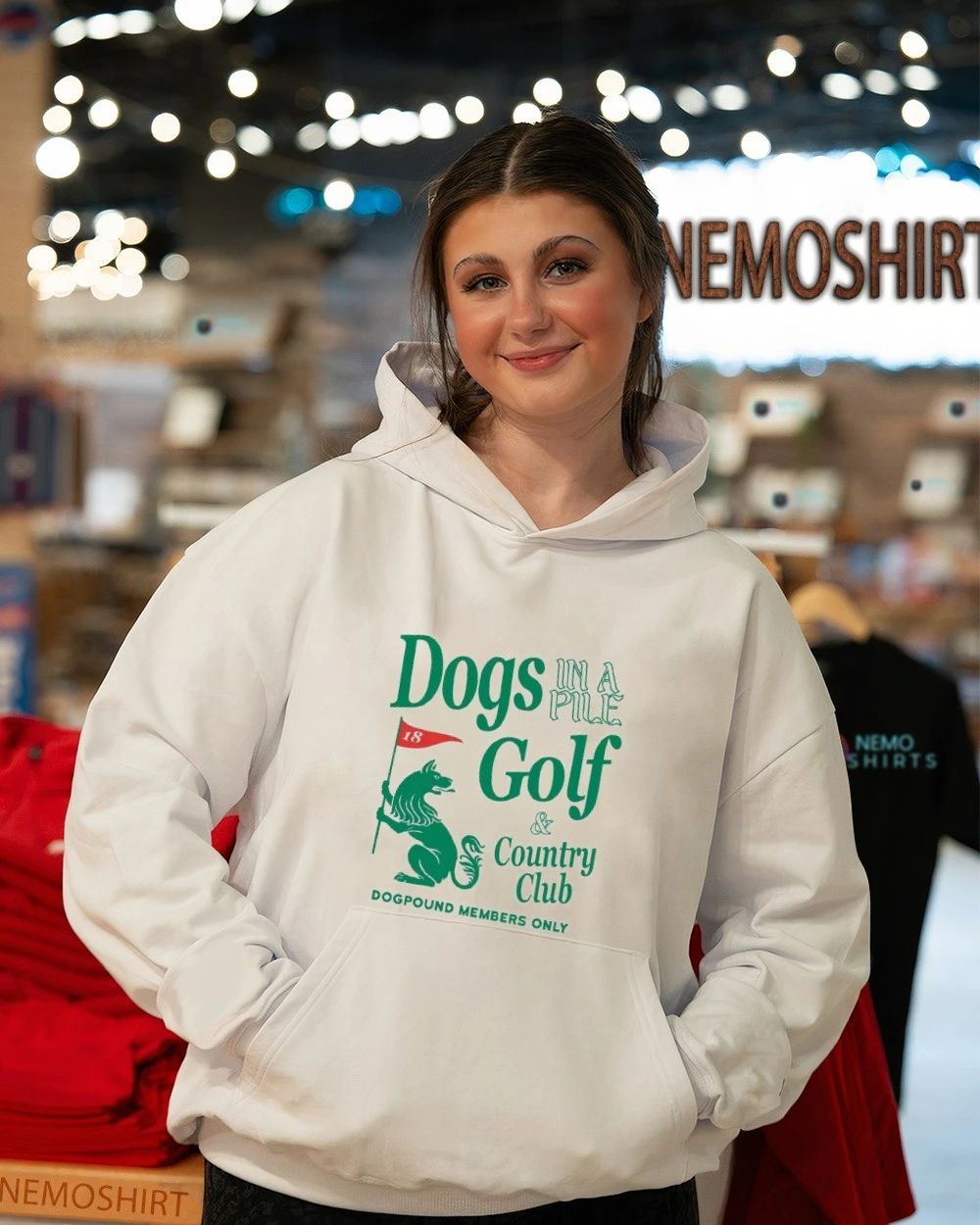 Dogs In A Pile Golf and Country Club shirt