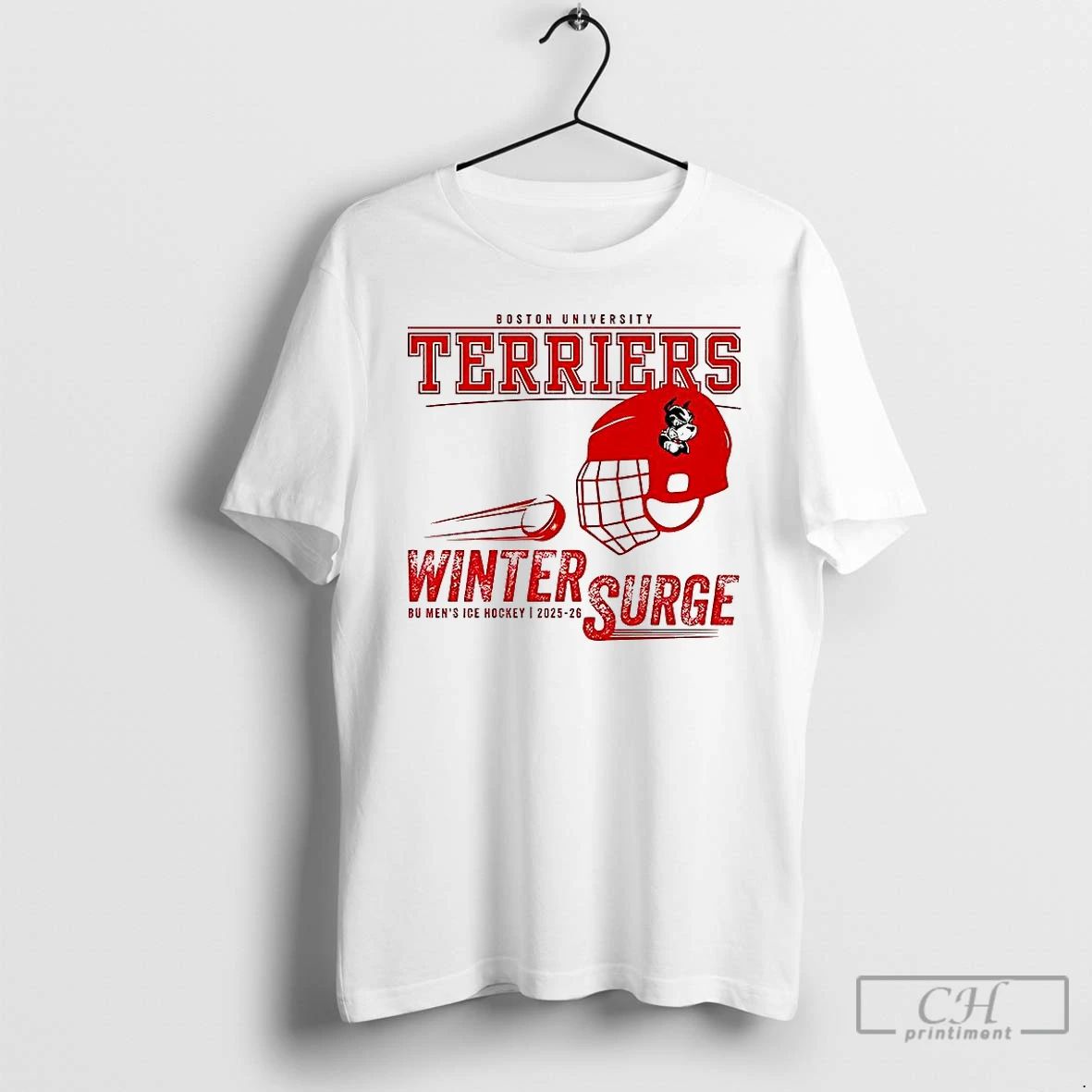 Classic Boston University Terriers Winter Surge T Shirts