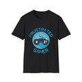 Frustrated Gamer Unisex Softstyle T-Shirt, play, station, gaming, video games