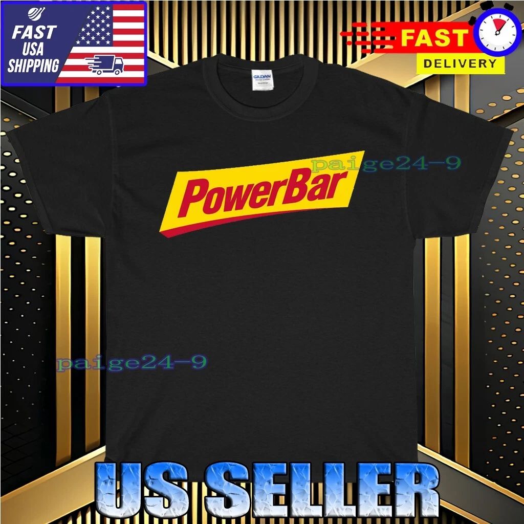 NEW SHIRT POWERBAR PROTEIN LOGO T-SHIRT FUNNY AMERICAN USA UNISEX TEE SIZE S-5XL