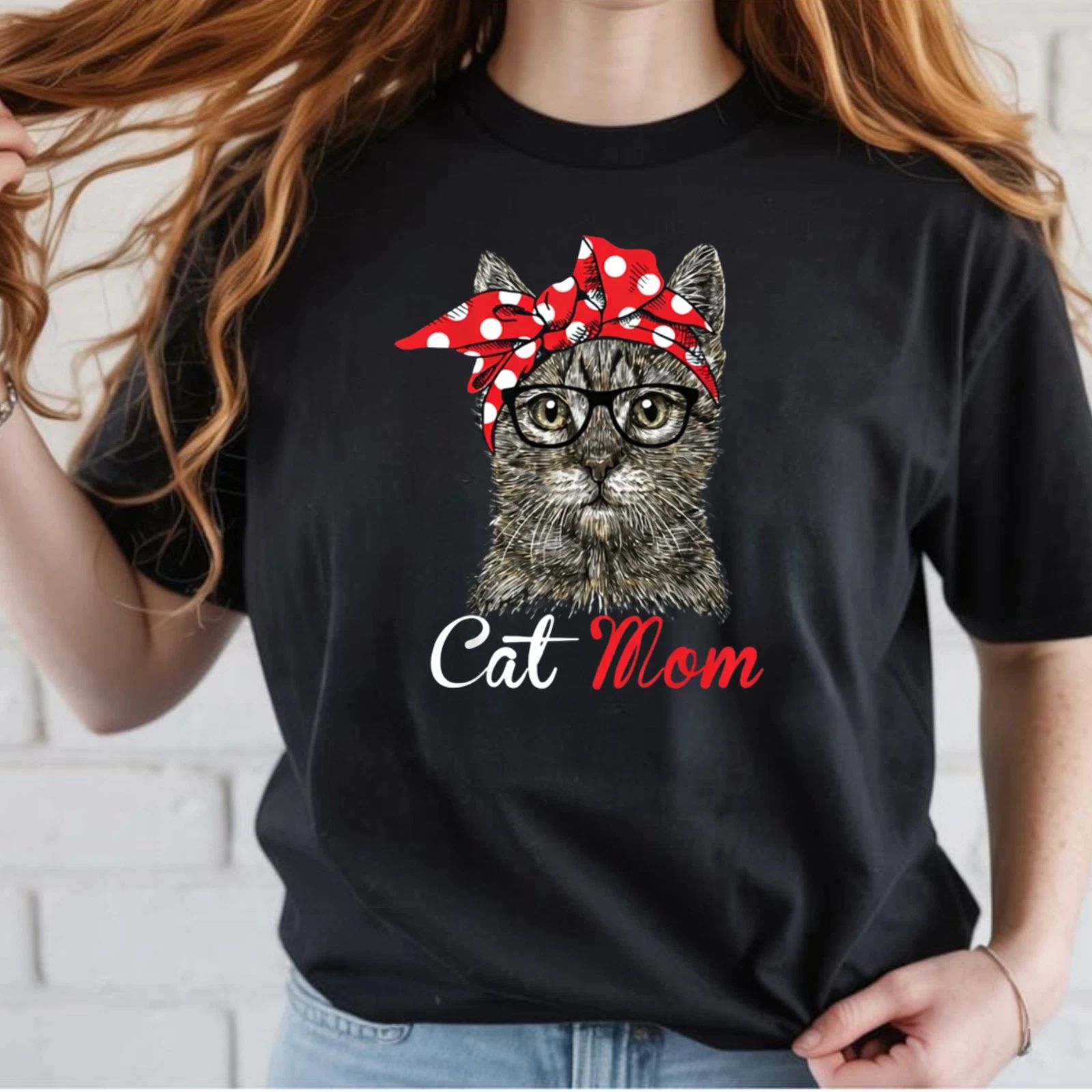 Cat Mom Shirt, Funny Cat Lover Tee, Mothers Day Gift for Cat Owners