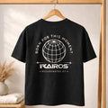 KAIROS Ecclesiastes 3:1 Black Graphic Print Men's T-Shirt M/L