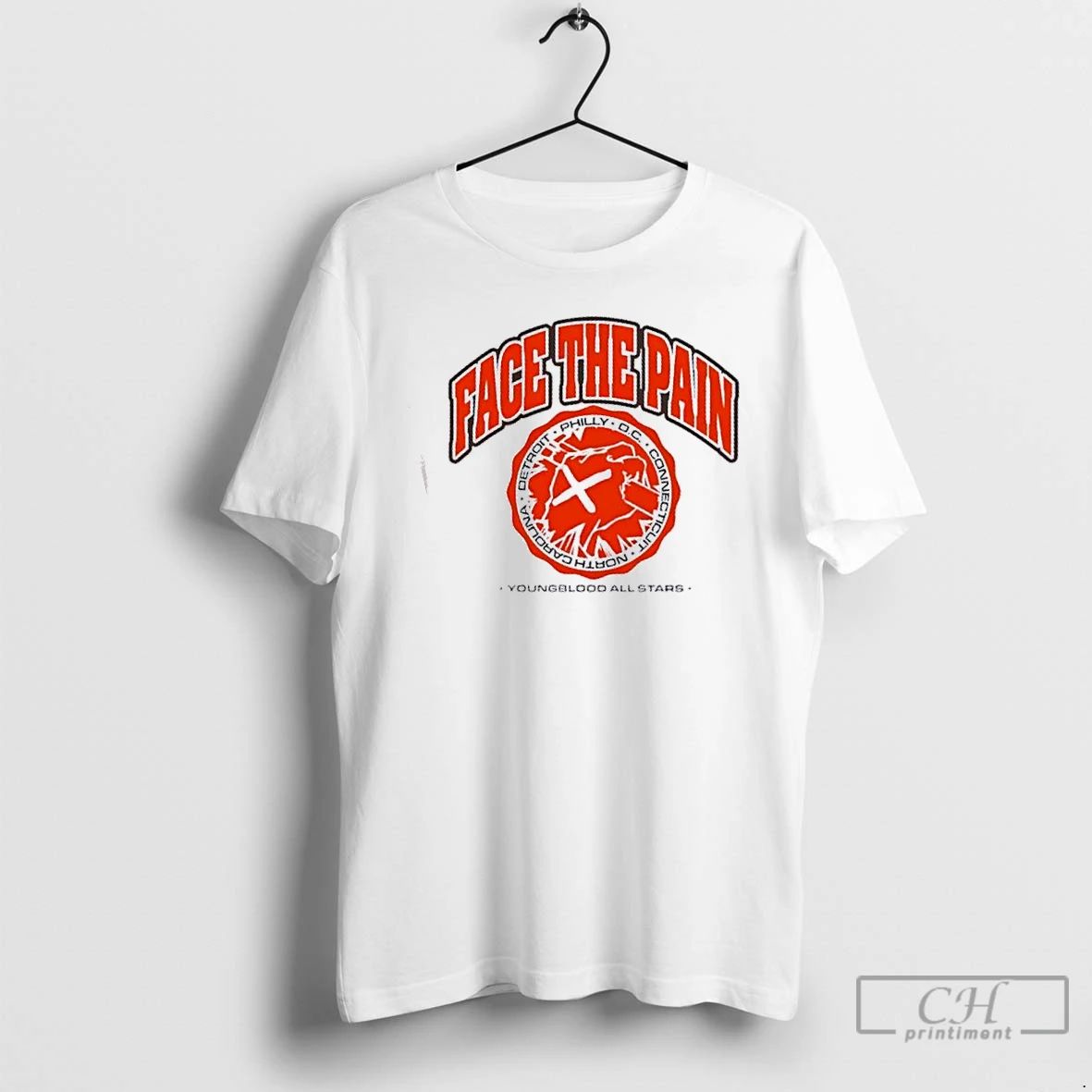 Classic Face The Pain All Stars T Shirts