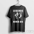 Classic Charlie Kirk Legends Never Die Signature T Shirts
