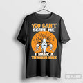 Classic Skeleton You Cant Scare Me I Have A Titanium Knee Halloween