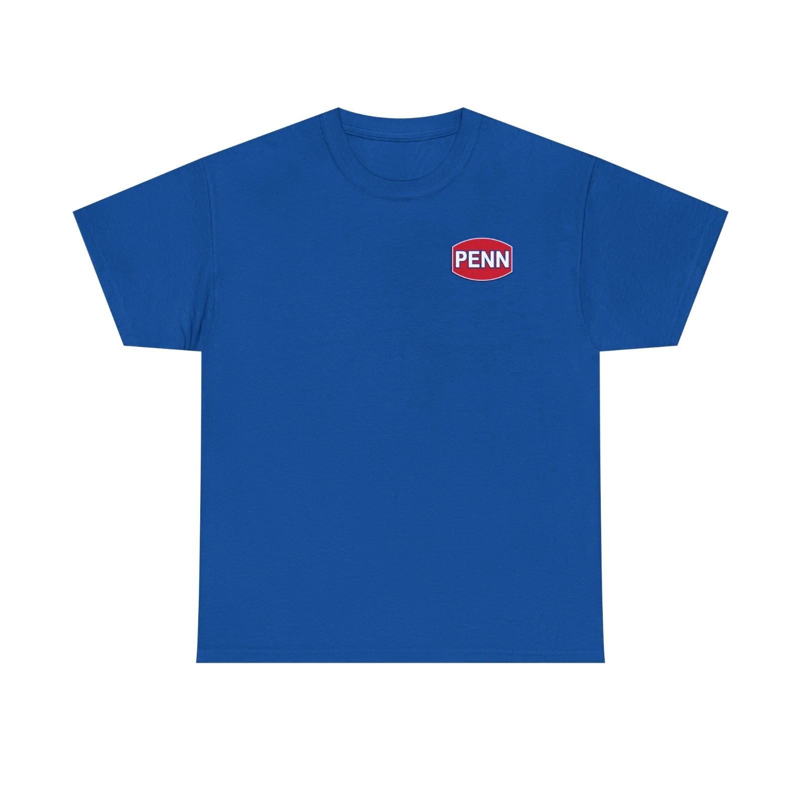 Penn Reels Fishing ROd -  Custom Men's Back and front T-Shirt Tee