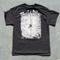 Salt Life T-Shirt Tee Adult L Hook Line Sinker Print Fishing y2k all black