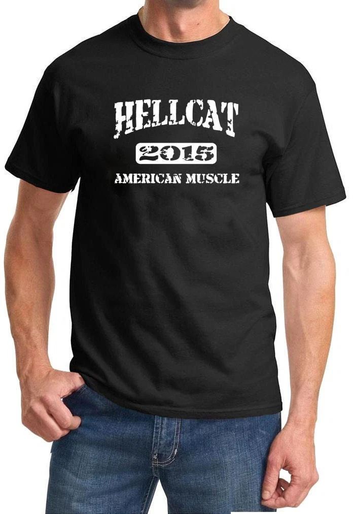 SRT Hellcat 2015 American Muscle Car Design Tshirt NEW