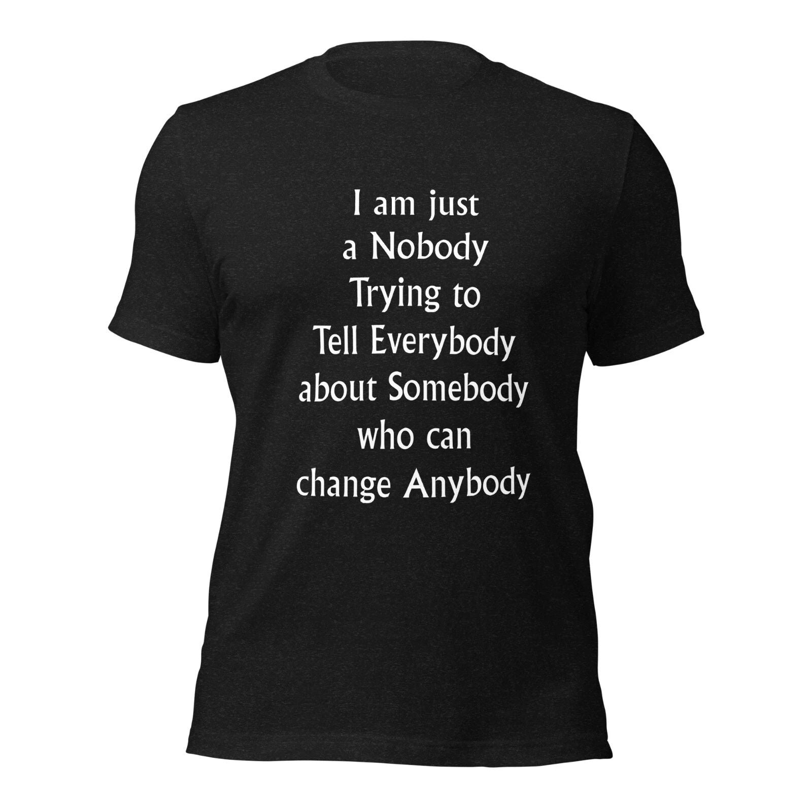 Brand new Unisex Inspirational T-Shirt available in sizes Sm-5XL