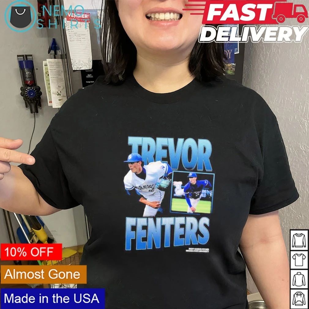 Trevor Fenters Indiana State University Right-Handed Pitcher shirt