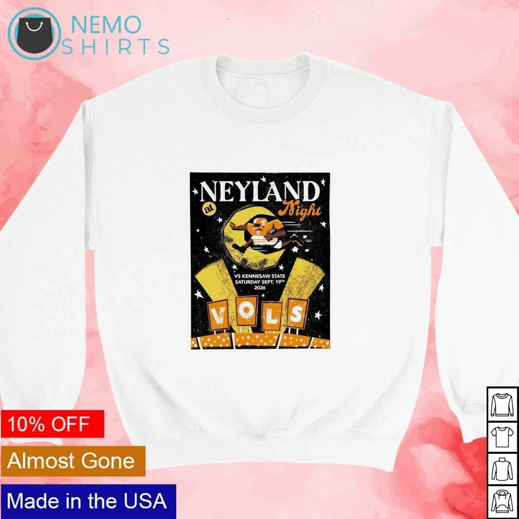 Tennessee Vols Neyland at Night vs Kennesaw State September 19 2026 shirt