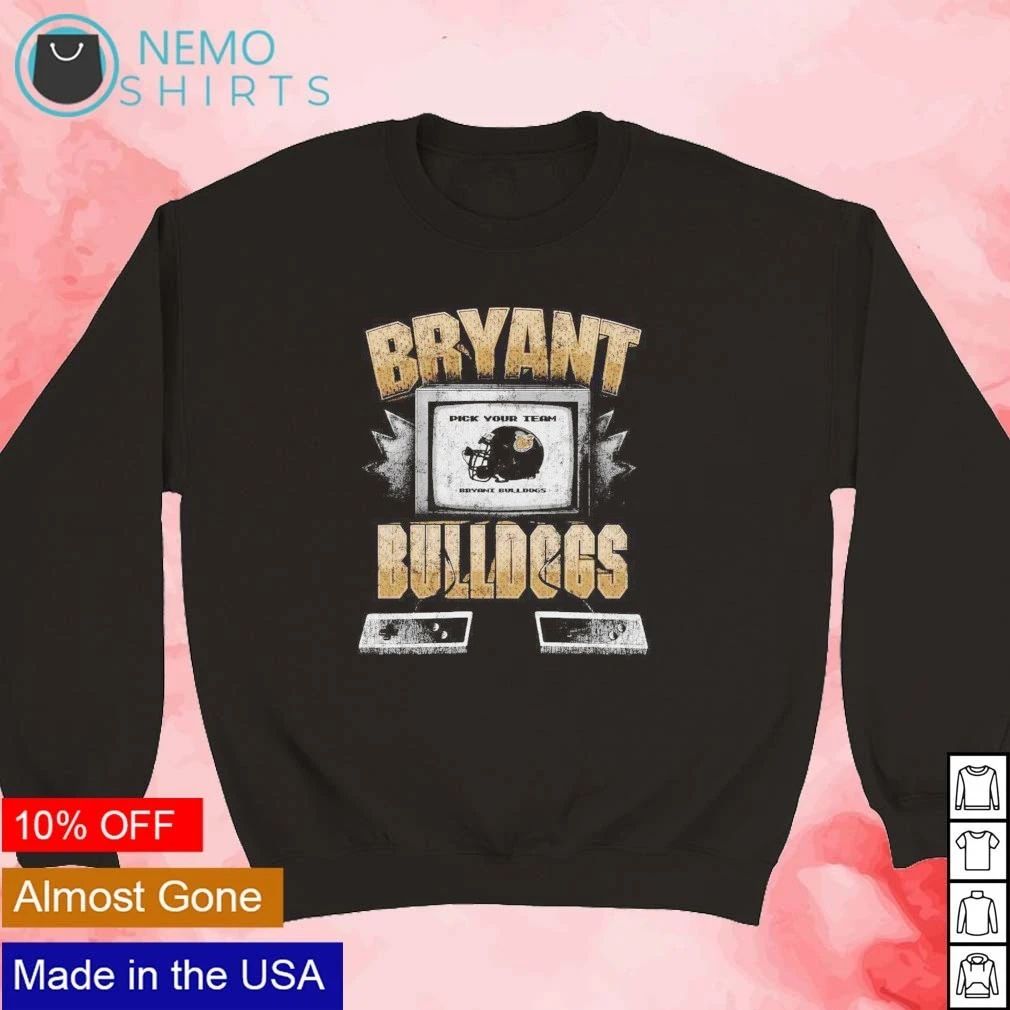 Retro Bryant Bulldogs Pick Your Team Video Game shirt