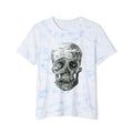 Outlaw Surf Gray Skull Tie-Dyed T-Shirt