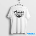 Autumn Blessings Cotton Pumpkins Halloween Tshirts Sweater