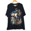 Vintage 90'S Biker Fantasy Graphic T-shirt SZ XL (T7595)