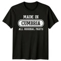 Made In Cumbria All Original Parts Mens T-Shirt Landmarks Local