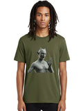 Grey-Elf Mens Graphic Tee, 100% Cotton, Casual Summer Wear