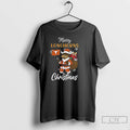 Premium Santa Merry Texas Longhorns Mascot Merry Christmas 2025 T Shirts